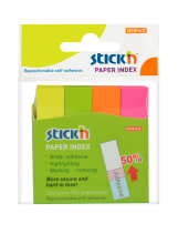 Papírové záložky Hopax Neon Mix 400 l