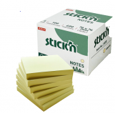 Kostky FSC žluté 6x100 lístků