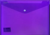 PP s drukem A4 průhledné fialové