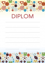 Diplom A4 Sportovní hry