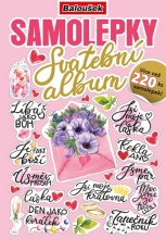 Samolepkový sešit Svatební album A5 16 stran