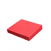 Ubrousky červené 33 * 33 cm  20 ks