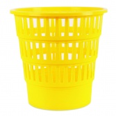 Odpadkový koš děrovaný žlutý 16 l