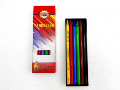 Pastelky v laku Progresso 6 barev