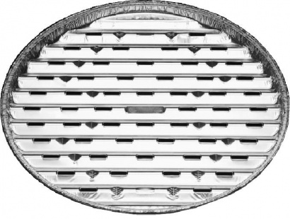 Tácky na grilování kulaté, průměr 34 cm,   3 ks