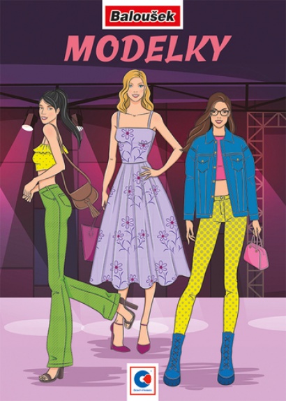 Omalovánky A5 Modelky