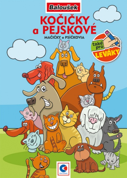 Omalovánky A5 Kočičky a pejskové