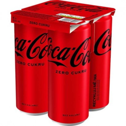 Coca Cola Zero Sugar 4 x 330 ml