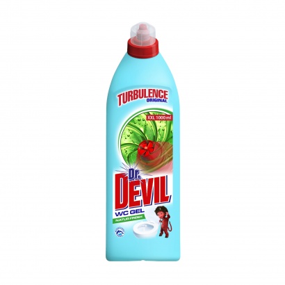 Dr. Devil WC gel Turbulence Original Natur Fresh 1000 ml