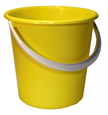 Kbelík plastový kulatý 15 l
